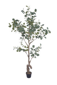 6 ft. Artificial Eucalyptus Tree - Lifelike Faux Eucalyptus for Indoor Decor