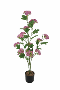2.7 ft. Artificial Snowball Flower - Faux Snowball Flower Plant Wholesale