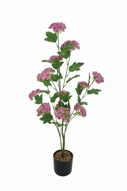2.7 ft. Artificial Snowball Flower - Faux Snowball Flower Plant Wholesale