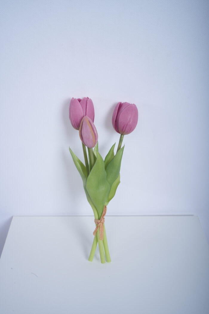 Artificial tulips wholesale collection in 8 colors for commercial buyers and importers