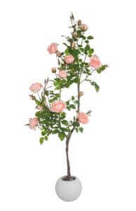 4.6 ft. Artificial Rose Tree - Faux Rose Tree Wholesale