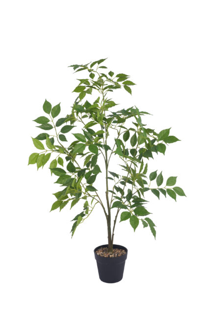 2.6 ft. Potted Artificial Ficus - Faux Potted Ficus Wholesale