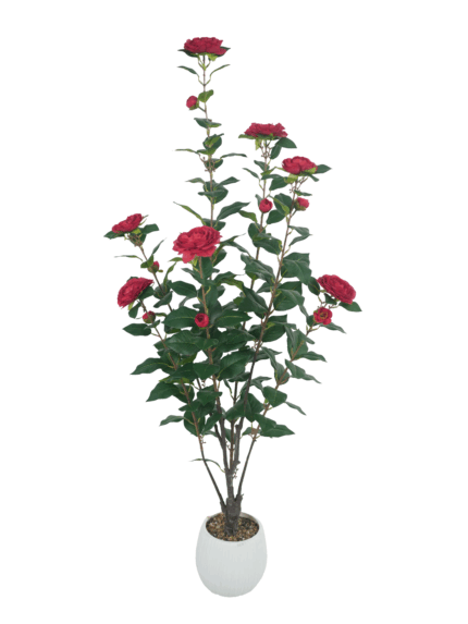 Artificial Red Camellia - Red Camellia Wholesale