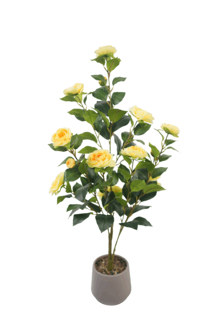 Artificial Potted Camellia - Potted Camellia Wholesale