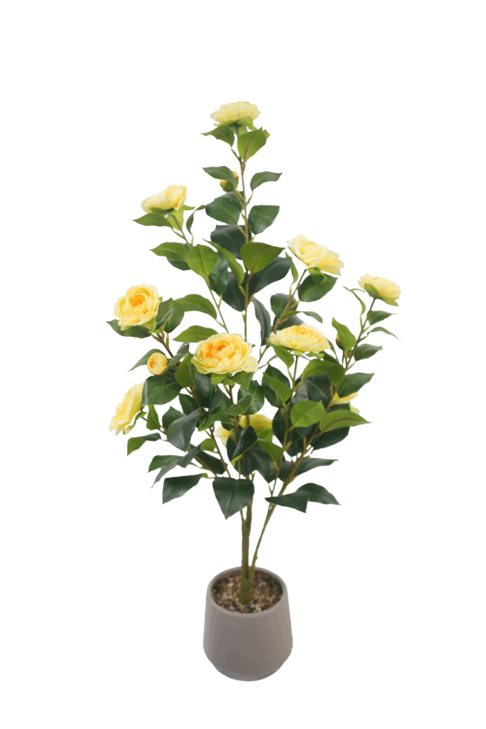 Artificial Potted Camellia - Potted Camellia Wholesale
