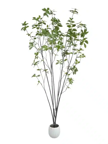 6.5ft Artificial Pepper Tree Spring Detail