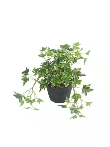 10in Artificial Potted Yam Leaves | Fresh Greenery | Artificial Plant - 266
