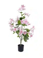 2.8ft Artificial Potted Bauhinia | Pink Blooms | Artificial Plant - 27-1