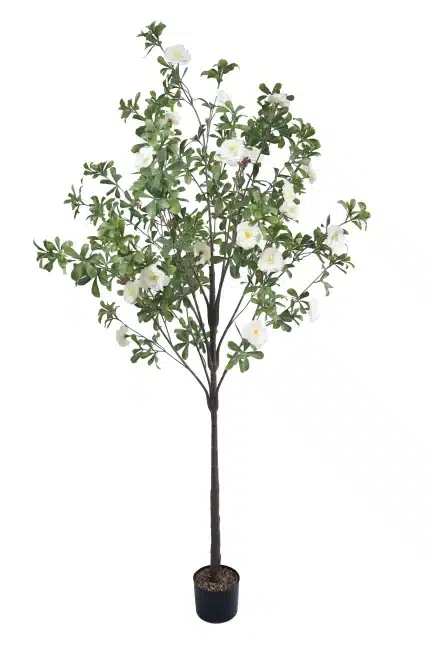 5.9ft Real-Touch Artificial Cleyera with Flowers | Premium Tree | Artificial Plant - 28