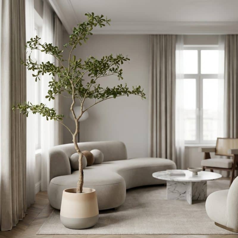 Lifelike 5.7ft Cleyera Tree | Real-Touch Foliage - rd00279_scene_1